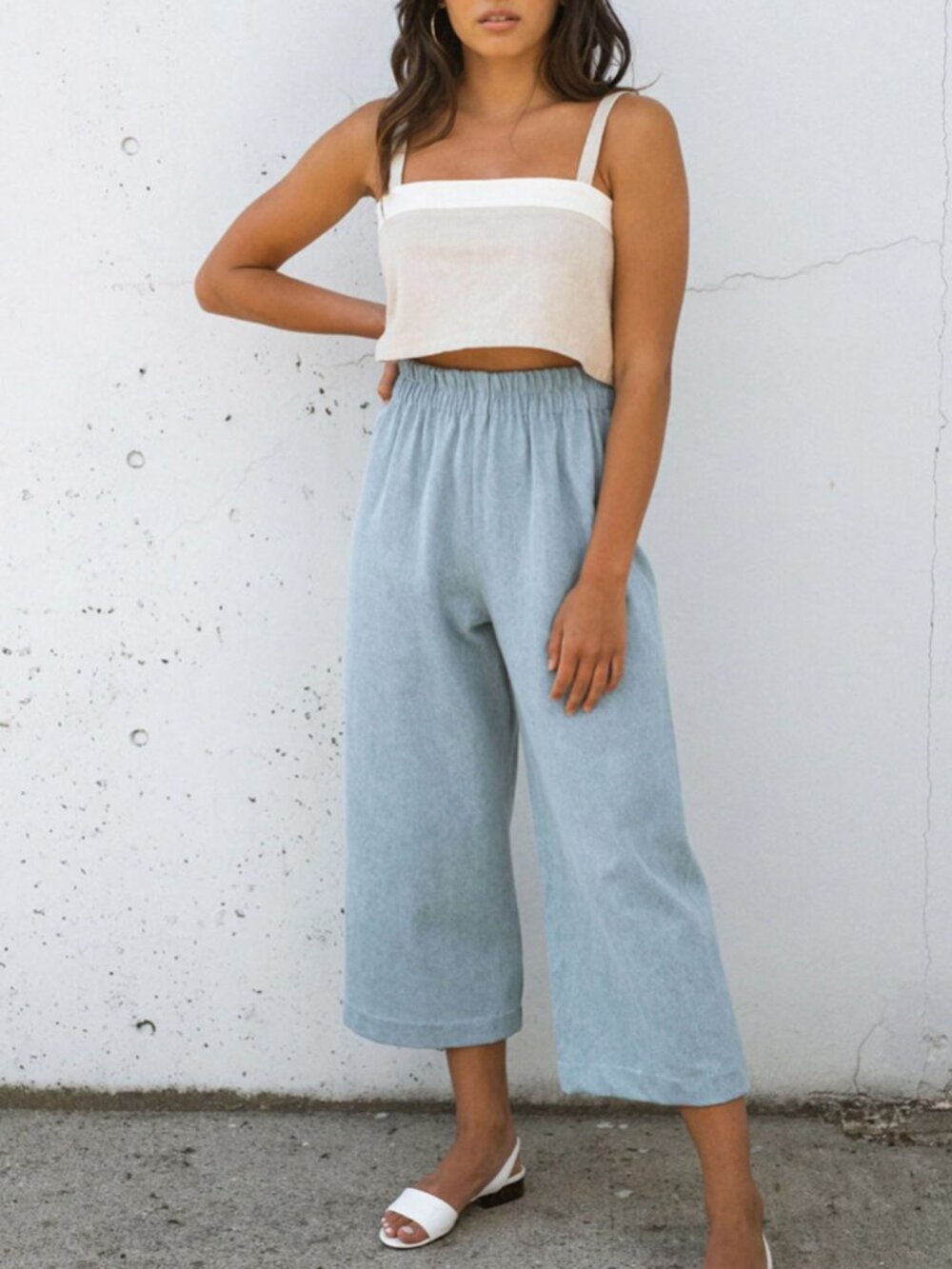 Harly Jae Light Denim Aura Pants – XS